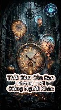 Thời Gian Của Bạn Không Trôi Giống Người Khác