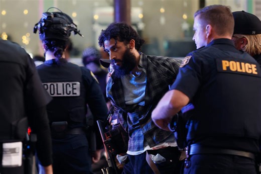 Brawl breaks out near Turning Point USA event at UC Berkeley