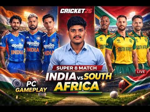 India vs South Africa | T20 World Cup 2026🏆Super 8 Match | cricket 26 #shorts #shortsfeed #cricket26