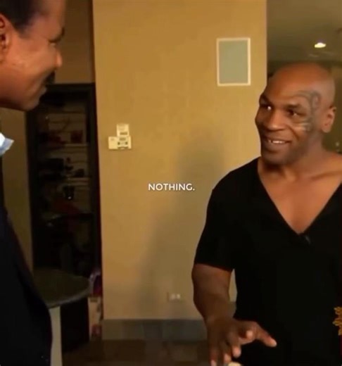 Tyson expressed that today, those belts represent little more than material possessions.
