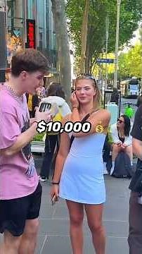 Would You Kiss a Stranger for $10,000? 💋💵 | Social asking girls for kiss |Experiment in Chicago 🇺🇸