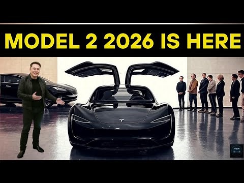 2026 Tesla Model 2 Officially Here – Stunning Features, Release Date & Price Revealed