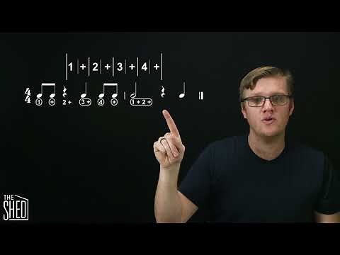 How to write in counts and clap a simple rhythm