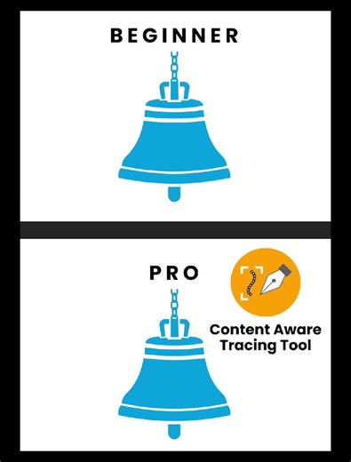 Photoshop Tips 2066 - How to Use Content Aware Trace Tool #tiktoknepal #photoshop #graphicdesign #adobe #adobephotoshop