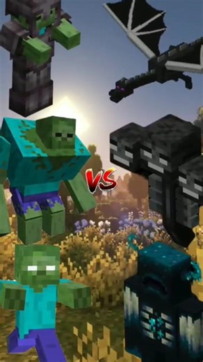 Zombie all forms Vs Mobs and Herobrine#minecraftshorts#shortsfeed#trendingshorts#herobrine