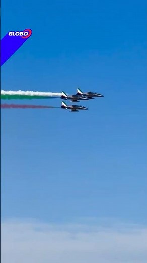 Le Frecce Tricolori volano su Roma per l'Unità d'Italia