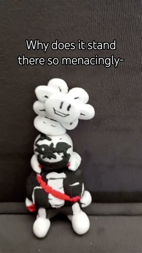 Sans LB and Flowey - Undertale #undertale #clay #sans #halfhour