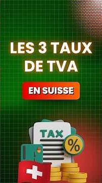 Les taux de TVA en Suisse 2026 🇨🇭 : ce qu’il faut savoir #entrepreunariat #suisse #tva