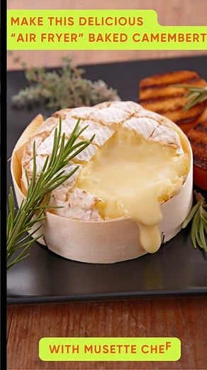 Baked Camembert, Garlic & Rosemary | AIR FRYER RECIPE | #cheeserecipe #christmasrecipes #cheese