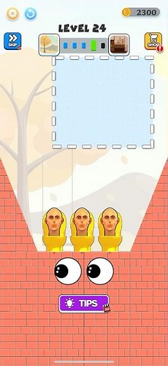 Toilet Monster 21, 22, 23, 24, 25 level 🚽👺#mobilegame #shortvideo