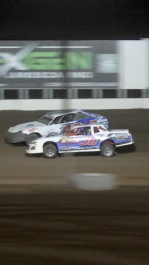 Last Lap of Last Nights Stock Car Feature! #imcatv #imcaracing #Winternationals #WN25 | IMCA.tv