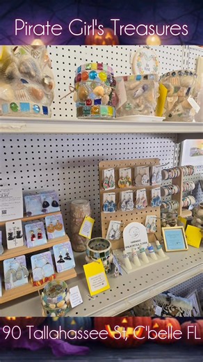 It’s fall, y’all… even at the beach! 🍂🏴‍☠️ Pirate Girl’s Treasures is overflowing with fresh finds, cozy colors, and a little coastal mischief. New treasures arrive daily — come see what’s washed ashore today! . 🌞 Mon-Sat 10am-4pm ⚓ 90 Tallahassee St, Carrabelle, FL | Pirate Girl's Treasures