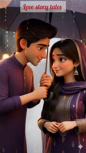 “One umbrella. Two hearts. A love story begins in the rain…”#love#shorts#shortvideo