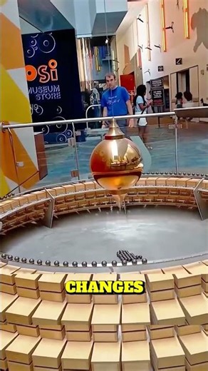Giant Pendulum Shows Earth Is Rotating! 🌍