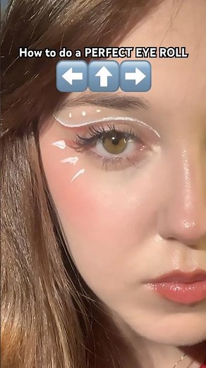 Perfect EYE ROLL #tutorial #eye #eyeroll #eyes #trend
