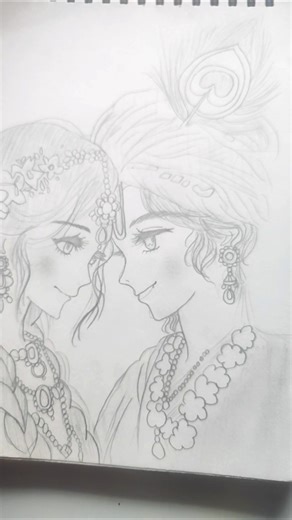 transition#dawing#radha krishna#shorts