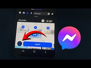 How to send one time view pictures on messenger
