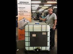 Even Mix™ – IBC Tote Tank Agitator Installation