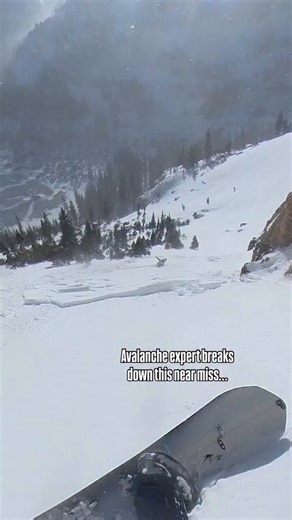 Heart-stopping footage from Haiyaha Couloir in Rocky Mountain National Park.3 snowboarders triggered an avalanche and one was briefly buried. Everyone survived, but how did it happen?We asked an avalanche expert to break down the warning signs, what went wrong, and what you can learn from it. https://t.co/H27Bmx7XL6📽️ : CIAC#snowboard #avalanche #whatwentwronghere