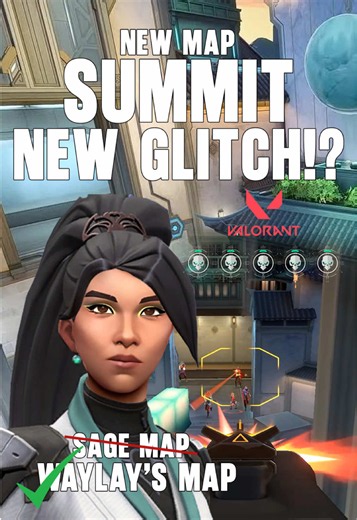 Probably its waylay’s new map not sage 🤫 New map, new glitch 🤣 #valorant #glitch #summit #valorantclips #Summit