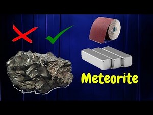 Test an Iron Meteorite at Home! 🔥 4 Easy Ways to Tell if It’s Real 🌌