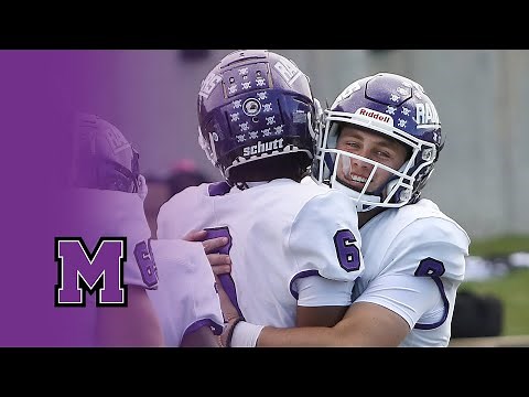 Athletics: #2 Mount Union at Ohio Northern 2022 Football Highlights