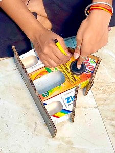 Beautiful cardboard box craft 😱 #reuse #recycle #diy | Click For Craft