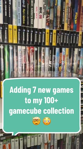 Today we added another 7 GameCube games to the collection! Brining the total to 114 games. We are still a very far way from completing the set.. but I am very happy with the progress! N64 and GameCube are 2 of my favourite consoles! Did you play the GameCube? If so what were some of your favourite games? Thanks for viewing! Make sure to like and follow for more retro gaming nostalgia #retrogaming #nostalgia #fyp #gamecube #collection