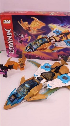 LEGO NINJAGO Zane's Golden Dragon Jet (71770)[258 pcs] Review #shorts ‪@TopBrickBuilder‬