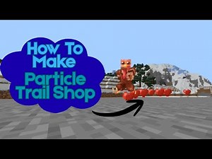 How to Make A Particle Shop in Minecraft Bedrock!