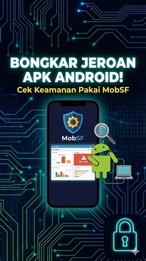 Fajrin Imam A on Instagram: "Di video kali ini kita bongkar apk android menggunakan MobFS. Bisa menganalisa permission yang terbuka, API key yang bocor, sampai vulnerability lainya. #android #security #mobfs #fyp"