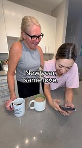 Stepping into a new year the same way we live every day: together. #lesbiancouple #agegapcouple #wlw | Olivia & Kelly