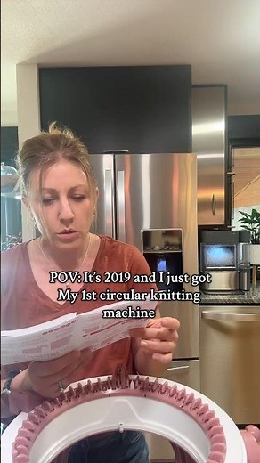 Now I love my sentro! See link below to my beginner step by step tutorials #sentroknittingmachine