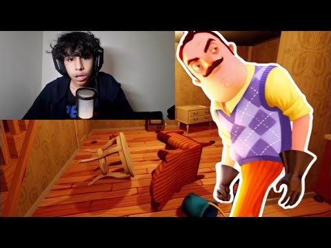 THE NEIGHBOR BROKE INTO MY HOUSE!! | HELLO NEIGHBOR REBORN