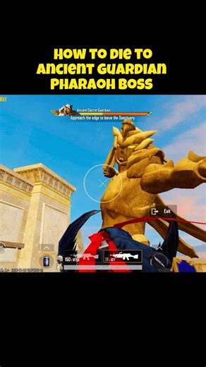 How to Die to Ancient Guardian Pharaoh Boss in a 1v1 😭