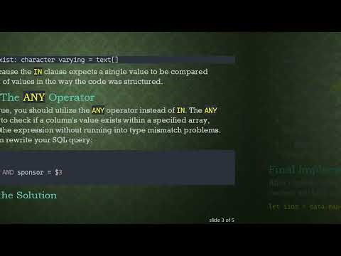 How to Use ANY in PostgreSQL Conditions with pg-promise
