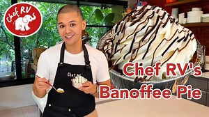 1.6M views · 59K reactions | NO-BAKE BANOFFEE PIE 3 cups crushed crackers 1/3 cup melted butter 1 can condensed milk 1 cup all purpose cream 4 egg yolks 1 tablespoon cornstarch 2 cups chopped ripe bananas Whipped cream Melted chocolate | Chef RV Manabat | Facebook
