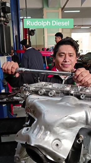 Rudolph Diesel in Mechanical Engineering School