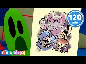 😱 ¡El primer Halloween de Alien! ¡Mira cómo se asusta! | Pocoyo 🇪🇸 Español | Dibujos Animados