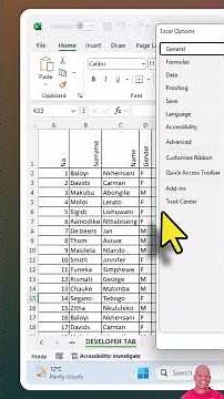 How to Easily Add the DEVELOPER Button to Your Excel Menu Bar