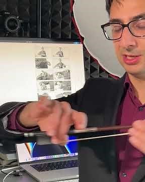9 steps to hold the bow correctly (learning the violin)