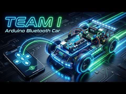 Arduino Car Controlled by Bluetooth – The Beginning (Team I)