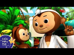 5 Little Monkeys V2 - Nursery Rhymes | Little Baby Bum Best Baby Songs
