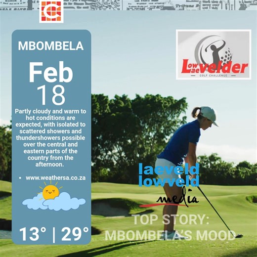 Your weather for today! | Mpumalanga News