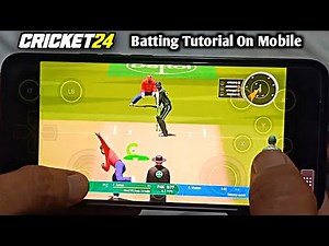 Cricket 24 Batting Control Tutorial On Mobile 🏏|| Xb Play Remote Controller