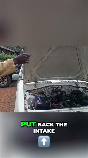 Car Air Intake Filter: Quick Fix Guide #shorts
