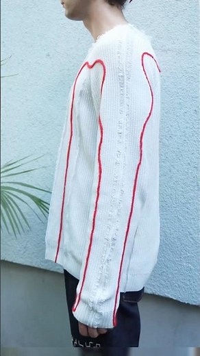 Sweater Refashion FAIL... (...Reinventing Needlefelting?)