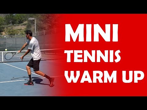 Mini Tennis | WINNING THE WARM UP