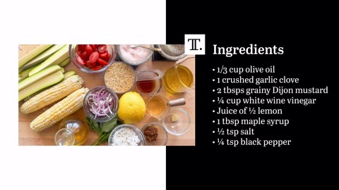 Summer orzo pasta salad recipe