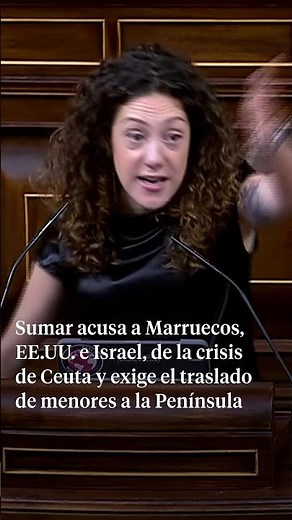 Sumar speaks of a plot by Morocco, the U.S., and Israel to sink Sánchez in Congress